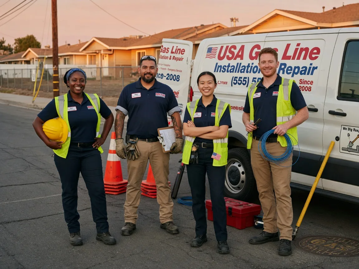 Gas Line Installation company in Milford, IN
